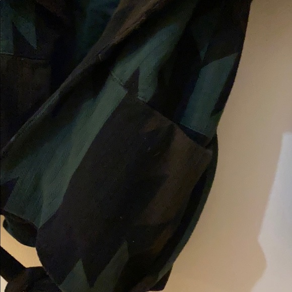Monrow Printed Wrap Jacket Sz S